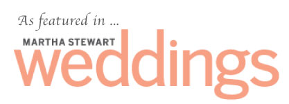 As seen in Martha Stweart Weddings